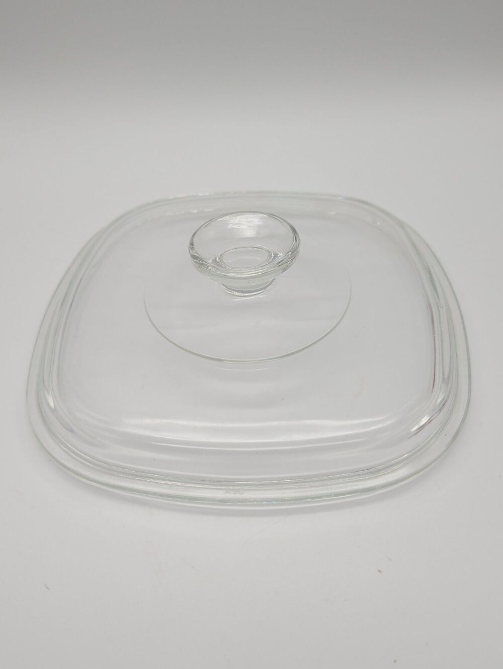 Vintage Pyrex Clear Glass Lid A-9-C fits 2 & 3 qt & 9" Corning Ware Casseroles